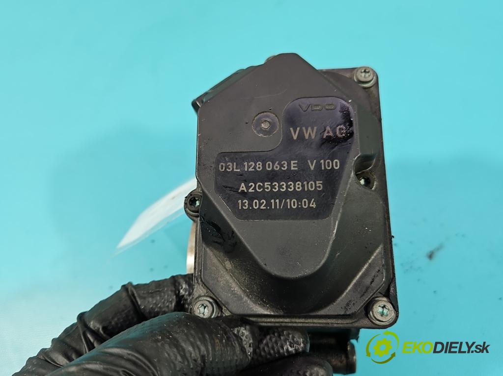 Audi A4 B8 2007-2015 2.0 tdi 143 hp manual 105 kW 1968 cm3 5- škrticí klapka 03L128063E (Škrticí klapka)