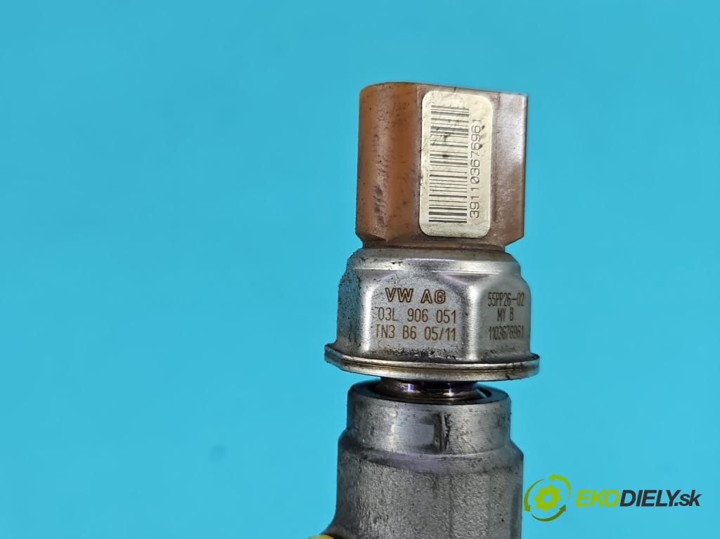 Audi A4 B8 2007-2015 2.0 tdi 143 hp manual 105 kW 1968 cm3 5- lišta vstřikovací 03L130089A (Vstřikovací lišta)