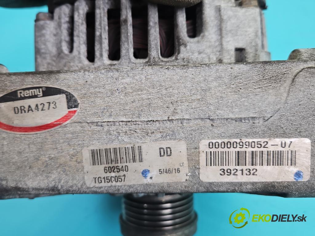 Mercedes A W169 2004-2012 2.0 cdi 109 HP manual 80 kW 1992 cm3 3- Alternator TG15C057 (Alternátor)