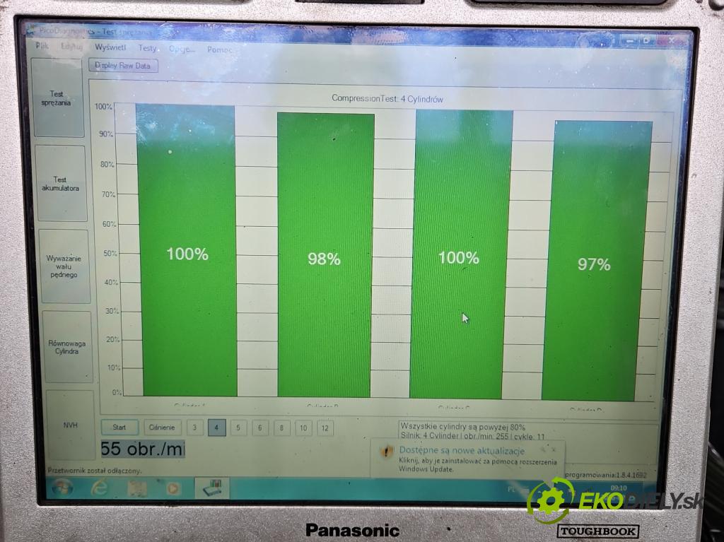 Vw Passat B6 2005-2010 1.9 tdi 105 HP manual 77 kW 1896 cm3 4- motor diesla BKC