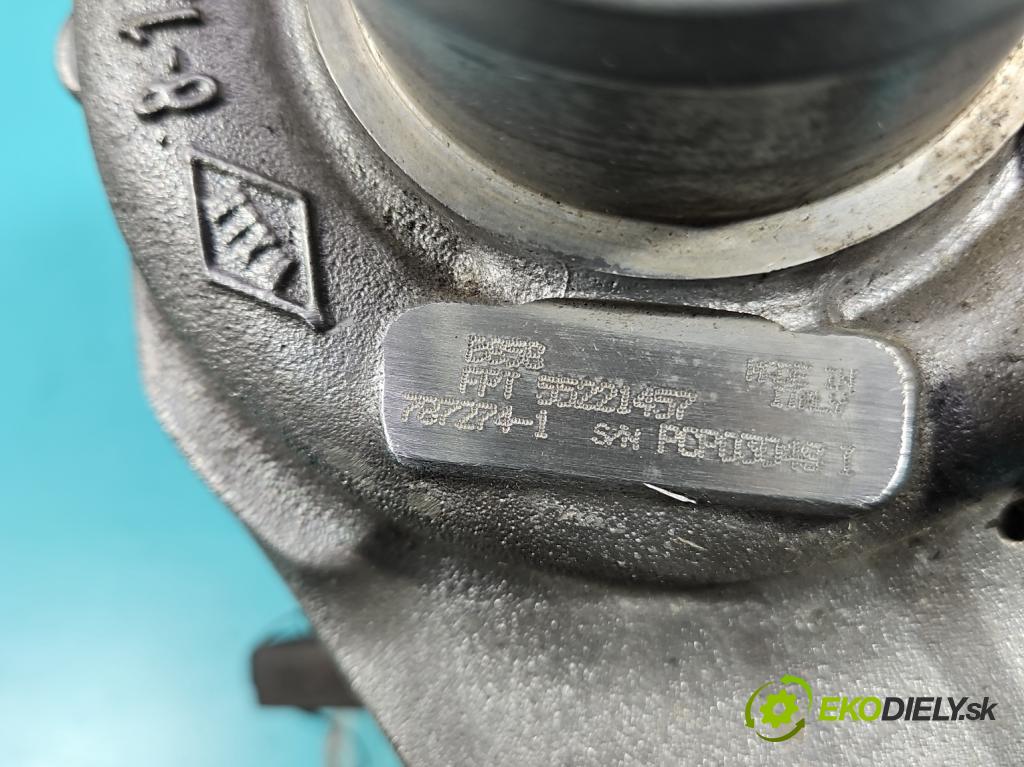 Fiat Freemont 2.0 jtd 170 HP manual 125 kW 1956 cm3 5- turbodúchadlo, turbo 787274-1 (Turbodúchadlo (kompletné))