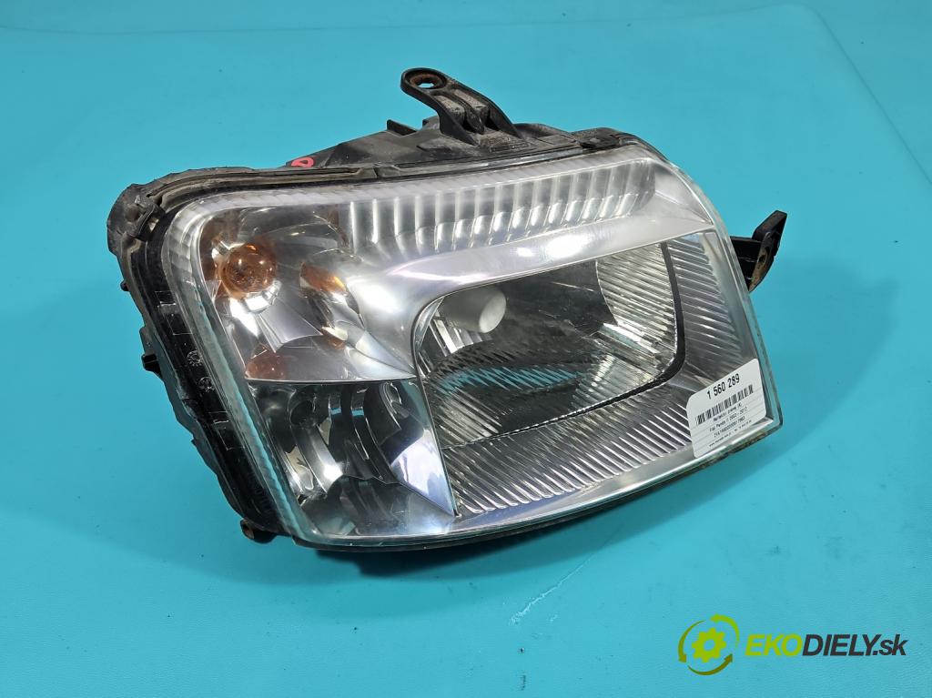 Fiat Panda II 2003-2012 1.1 8V 54 HP manual 40 kW 1108 cm3 5- Reflektor: pravý  (Svetlo predné pravé)