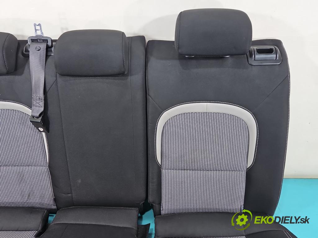 Kia Ceed II 2012-2018 1.6 crdi 128 hp manual 94 kW 1582 cm3 5- Pohovka: zadní  (Sedadlo)