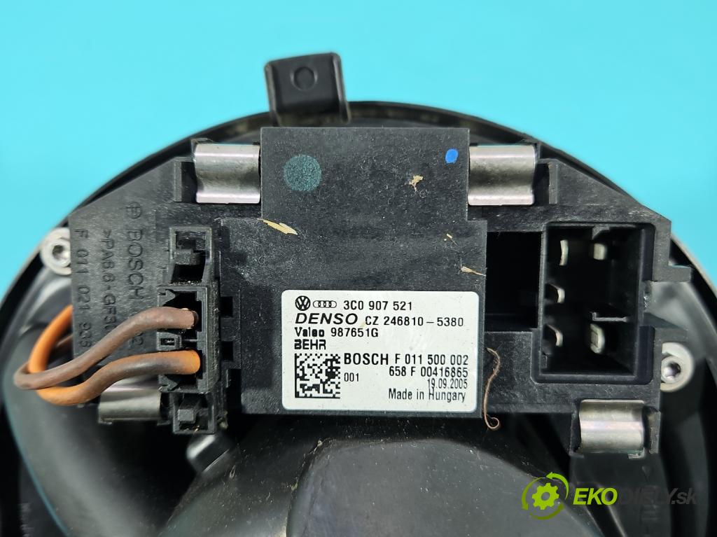 Vw Passat B6 2005-2010 1.9 tdi 105 HP manual 77 kW 1896 cm3 4- ventilátor vzduchu 3C1820015E