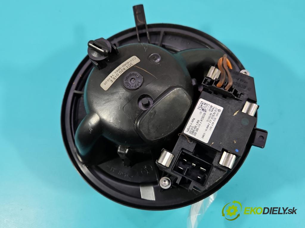 Vw Passat B6 2005-2010 1.9 tdi 105 HP manual 77 kW 1896 cm3 4- ventilátor vzduchu 3C1820015E