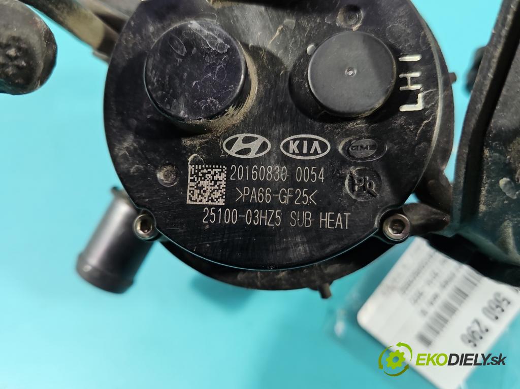 Kia Niro I 2016-2022 1.6 GDI 105 HP automatic 77 kW 1580 cm3 5- pompa obehu voda: 20160830