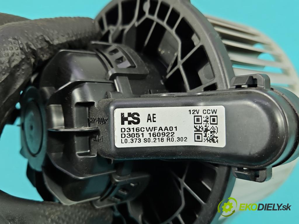 Kia Niro I 2016-2022 1.6 GDI 105 HP automatic 77 kW 1580 cm3 5- ventilátor vzduchu D316CWFAA01