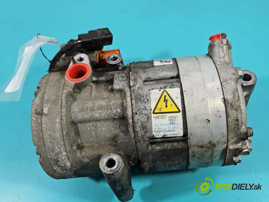 Kia Niro I 2016-2022 1.6 GDI 105 hp automatic 77 kW 1580 cm3 5- Kompresor: klíma F502NDGAA03 (Kompresor klimatizace)