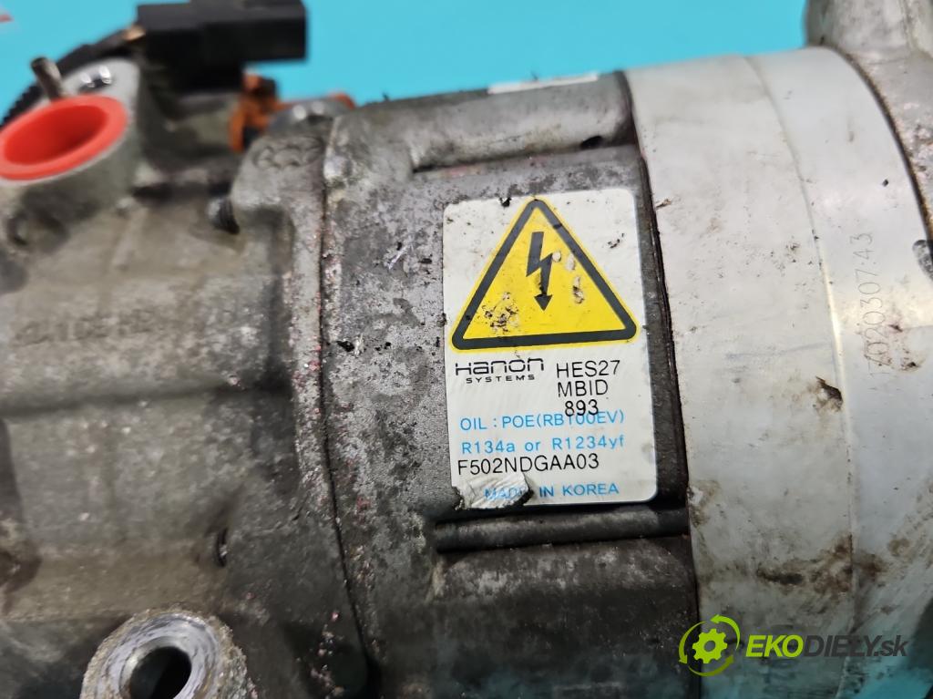 Kia Niro I 2016-2022 1.6 GDI 105 hp automatic 77 kW 1580 cm3 5- Kompresor: klíma F502NDGAA03 (Kompresor klimatizace)