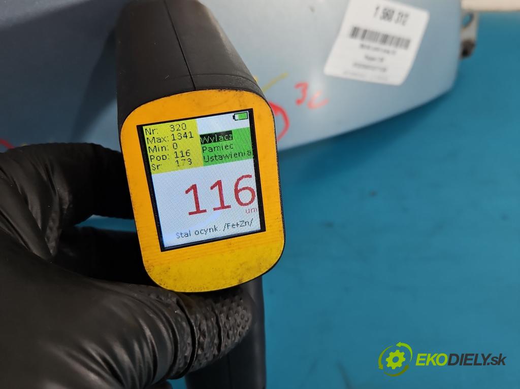 Peugeot 206 1.4 hdi 68 hp manual 50 kW 1398 cm3 3- blatnik přední pravý  (Klika dveří ostatní)