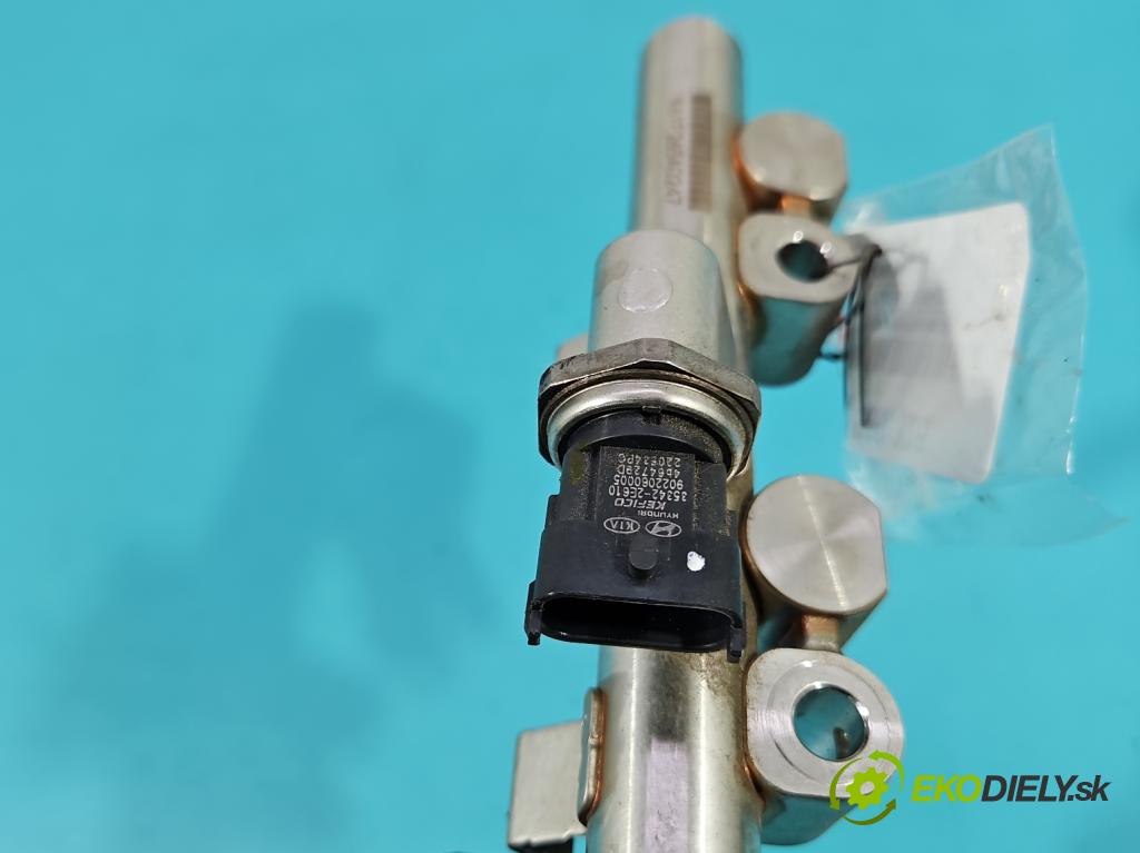 Kia Niro I 2016-2022 1.6 GDI 105 hp automatic 77 kW 1580 cm3 5- lišta vstřikovací 35340-03HA0 (Vstřikovací lišta)