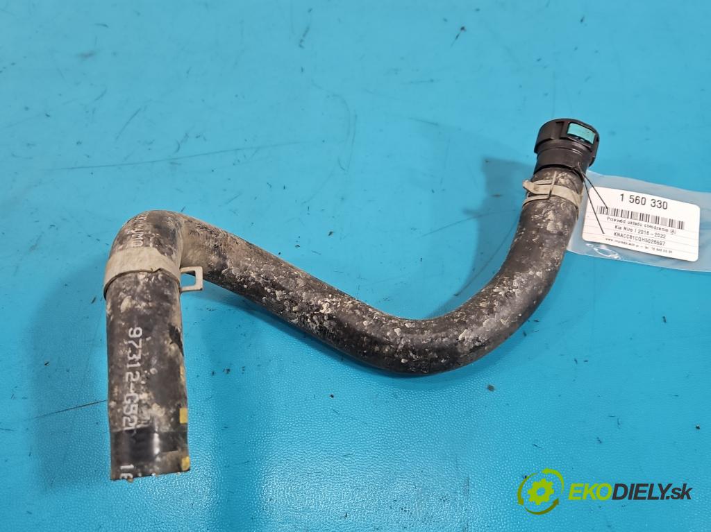 Kia Niro I 2016-2022 1.6 GDI 105 hp automatic 77 kW 1580 cm3 5- trubka systému chłodzenia 97312-G5200