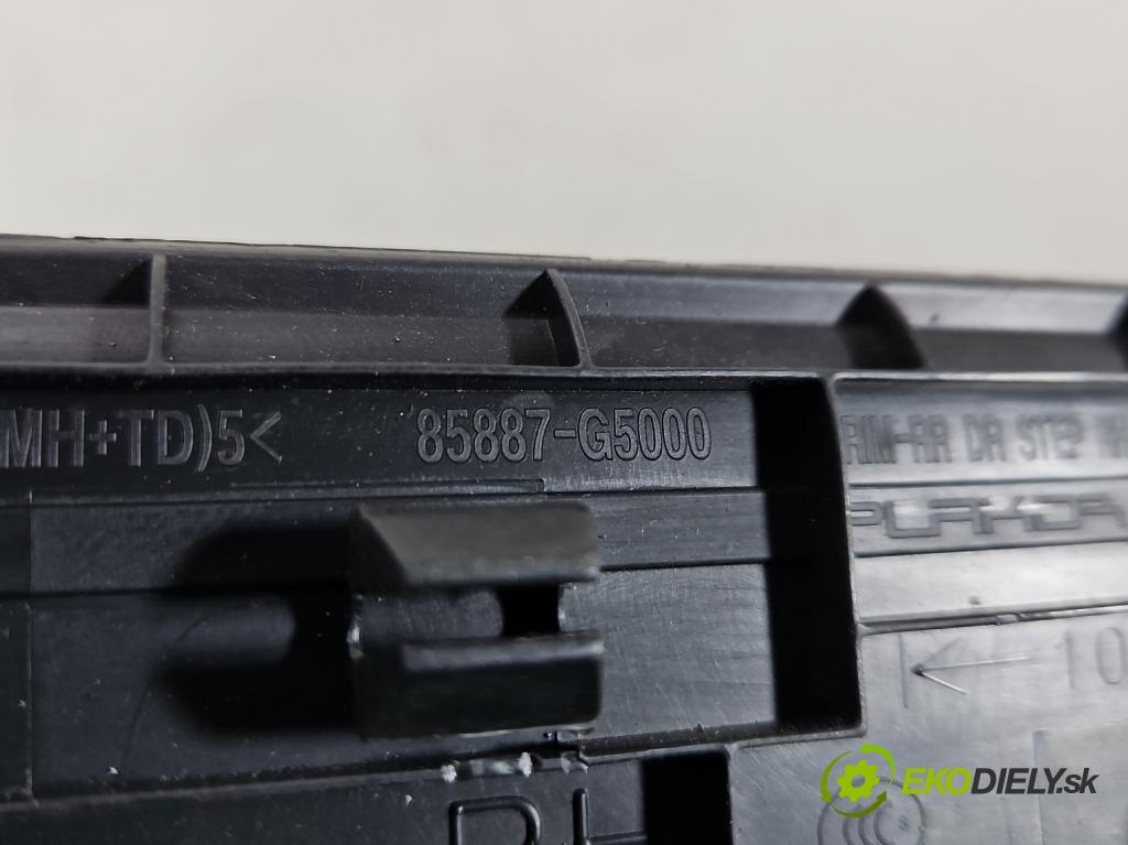 Kia Niro I 2016-2022 1.6 GDI 105 HP automatic 77 kW 1580 cm3 5- lišta karoséria: ostatné 85887-G5000