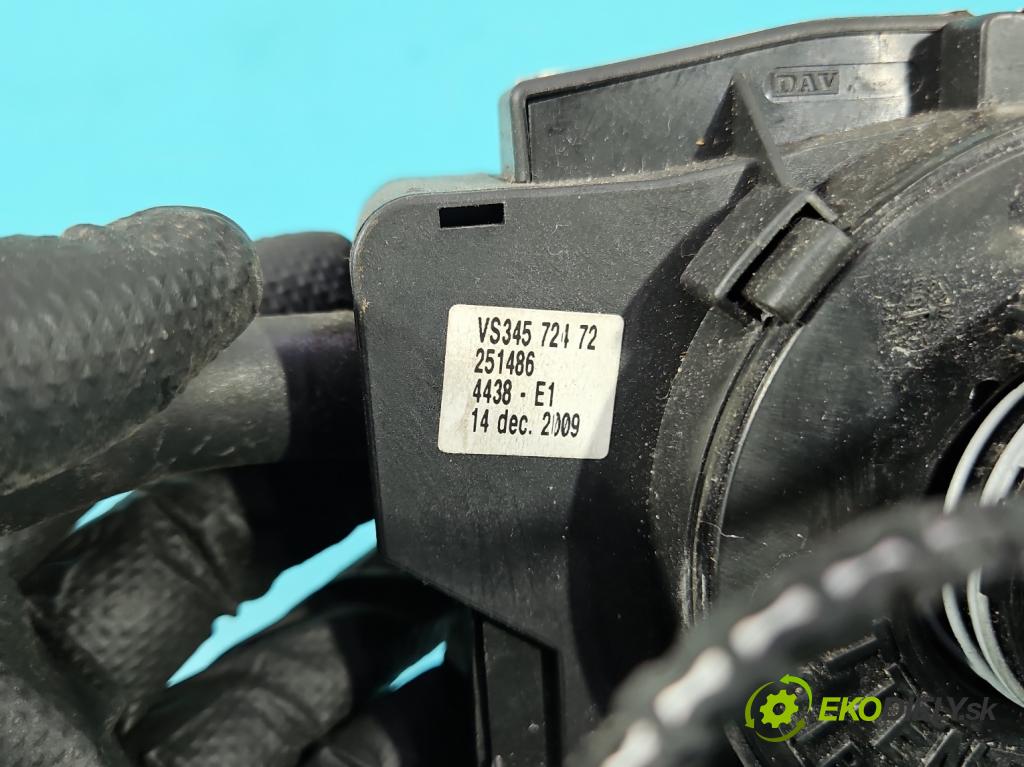 Peugeot 206 1.4 hdi 68 HP manual 50 kW 1398 cm3 3- prepínač komplex: 96417690XT (Prepínacie páčky pod volantom)