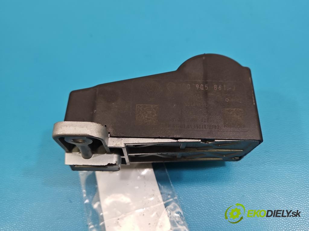 Vw Passat B6 2005-2010 1.9 tdi 105 HP manual 77 kW 1896 cm3 4- Blokáda: řízení: 3C0905861J (Riadenie ostatné)