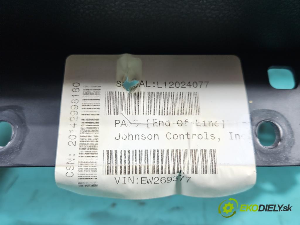 Jeep Cherokee KL 2013-2023 2.0 multijet 140 hp manual 103 kW 1956 cm3 5- kokpit,přistrojova deska