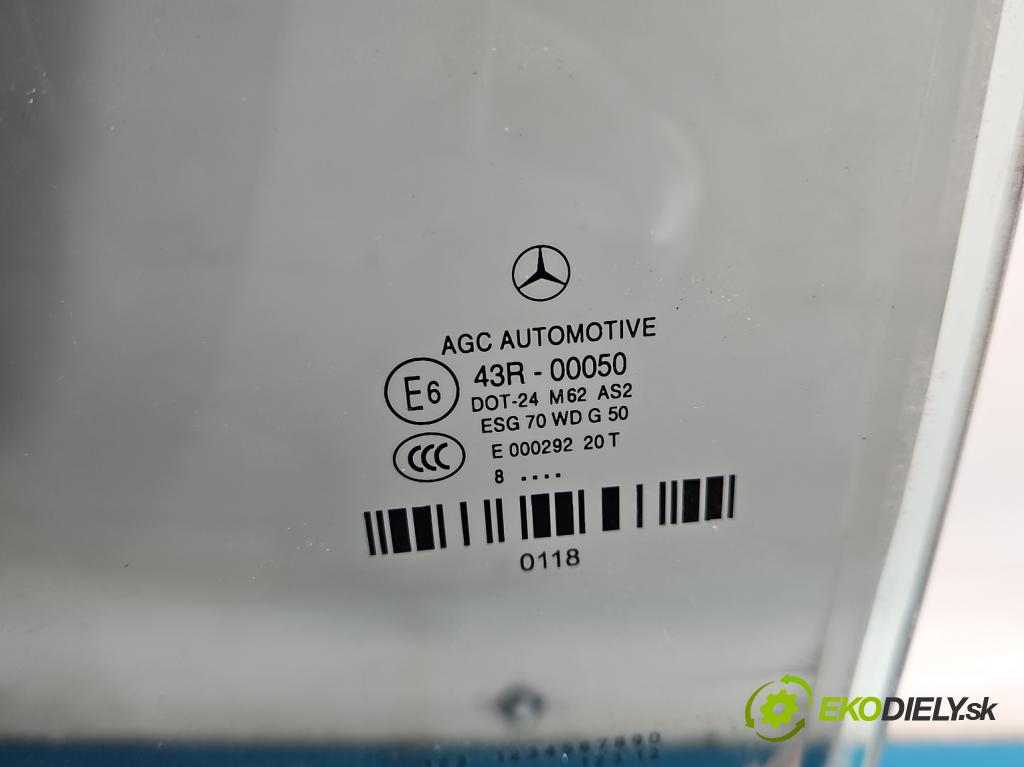 Mercedes S W222 2013-2020 3.0 cdi 656929 340KM: automatic 250 kW 2925 cm3 4- sklo dvere zadné ľavé