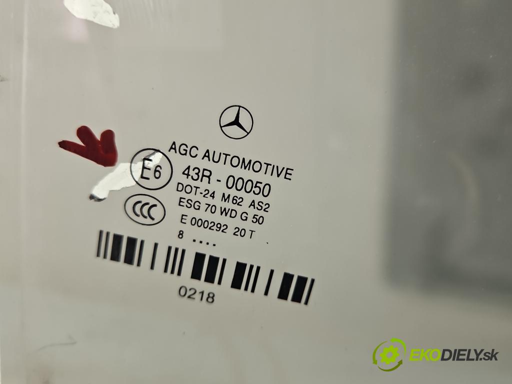 Mercedes S W222 2013-2020 3.0 cdi 656929 340KM: automatic 250 kW 2925 cm3 4- sklo dvere zadné pravé