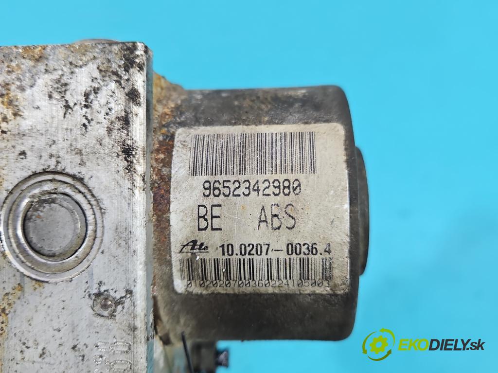 Peugeot 206 1.4 hdi 68 HP manual 50 kW 1398 cm3 3- čerpadlo abs 9652342980 (Pumpa ABS)
