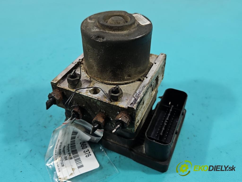 Peugeot 206 1.4 hdi 68 hp manual 50 kW 1398 cm3 3- čerpadlo abs 9652342980 (Pumpa ABS)