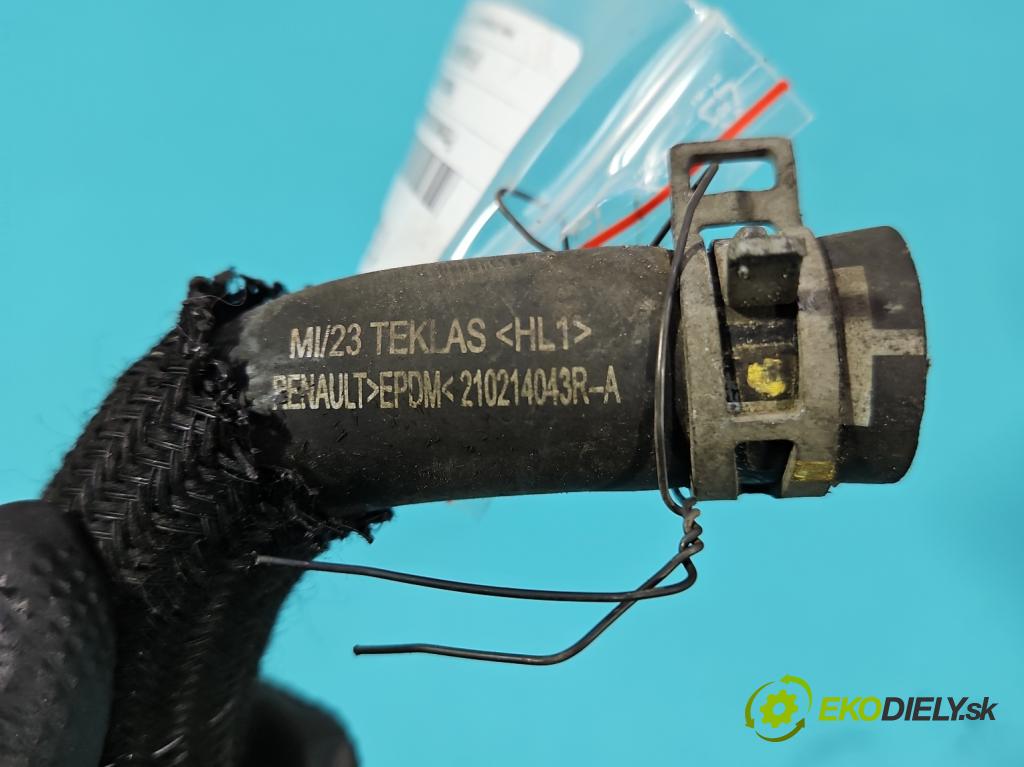 Renault Express 1.5 dci 95 HP manual 70 kW 1461 cm3 5- rúrka systému chladenia 210214043R