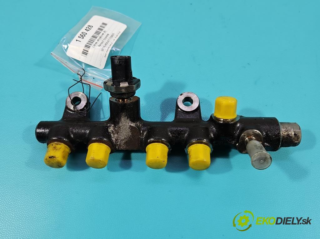 Renault Express 1.5 dci 95 hp manual 70 kW 1461 cm3 5- lišta vstřikovací 175213274R (Vstřikovací lišta)