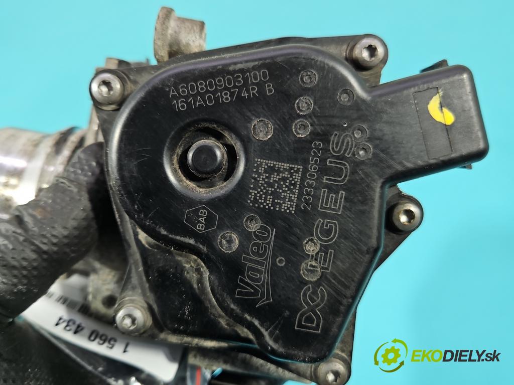 Renault Express 1.5 dci 95 hp manual 70 kW 1461 cm3 5- škrticí klapka 161A01874R (Škrticí klapka)