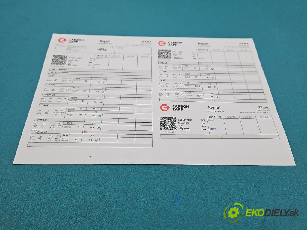 Renault Express 1.5 dci 95 HP manual 70 kW 1461 cm3 5- vstrek 0445110800 (Vstrekovač paliva)