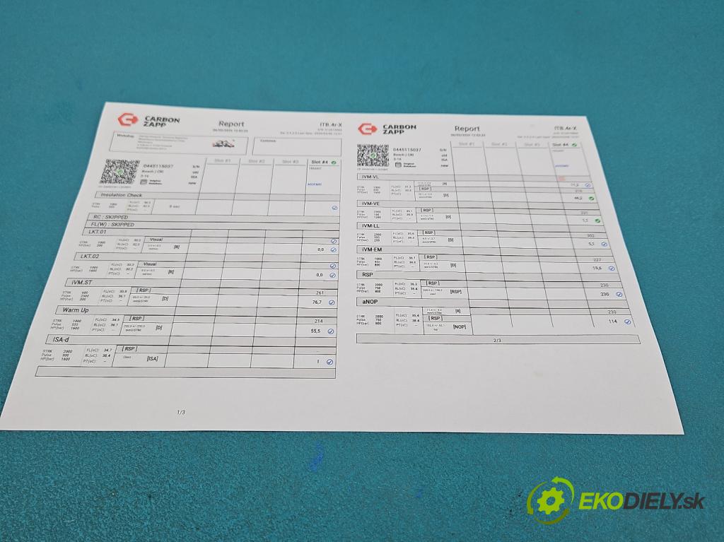 Renault Express 1.5 dci 95 HP manual 70 kW 1461 cm3 5- vstrek 0445110800 (Vstrekovač paliva)