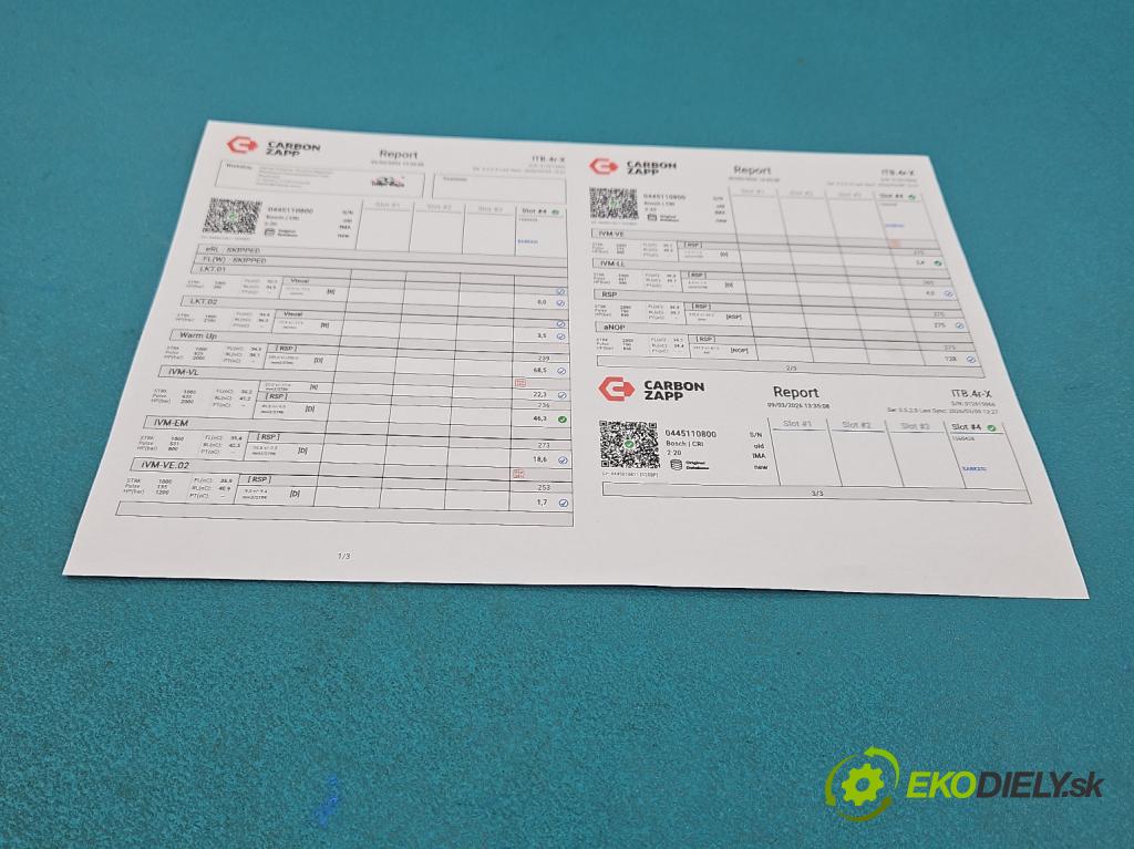 Renault Express 1.5 dci 95 HP manual 70 kW 1461 cm3 5- vstrek 0445110800 (Vstrekovač paliva)