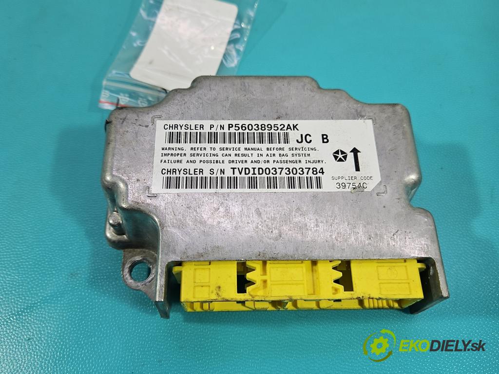 Fiat Freemont 2.0 jtd 170 HP manual 125 kW 1956 cm3 5- riadiaca jednotka vankúše: P56038952AK