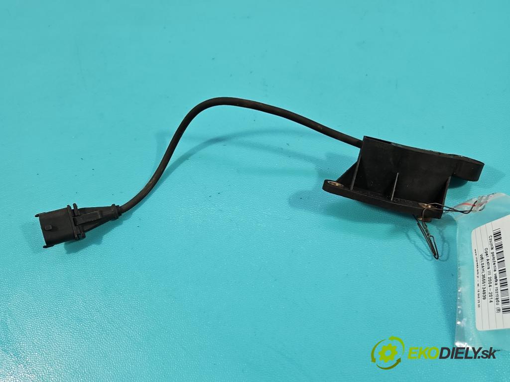 Opel Astra III 2004-2014 1.8 16V 125 HP manual 92 kW 1796 cm3 5- snímač pozícia: válka načasovanie 90536064 (Snímač polohy kľukového hriadeľa)