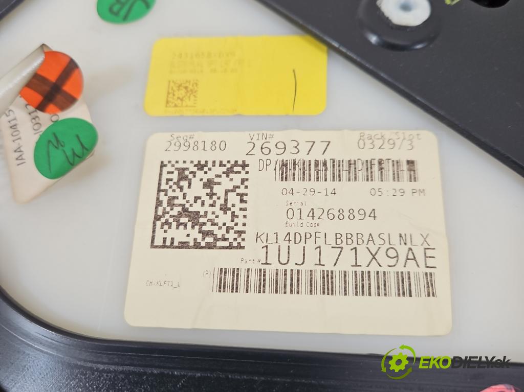 Jeep Cherokee KL 2013-2023 2.0 multijet 140 hp manual 103 kW 1956 cm3 5- Tapacír: dveře přední levé