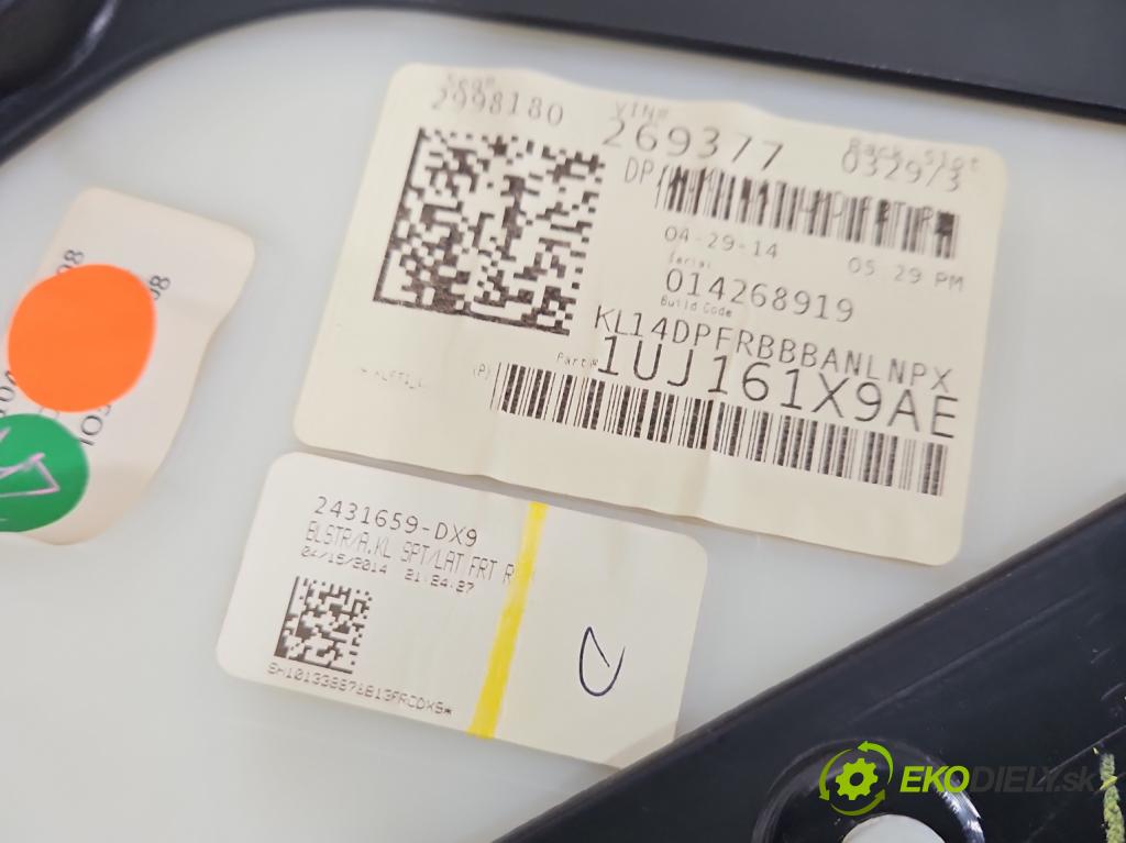 Jeep Cherokee KL 2013-2023 2.0 multijet 140 hp manual 103 kW 1956 cm3 5- Tapacír: dveře přední pravé 68141925AC