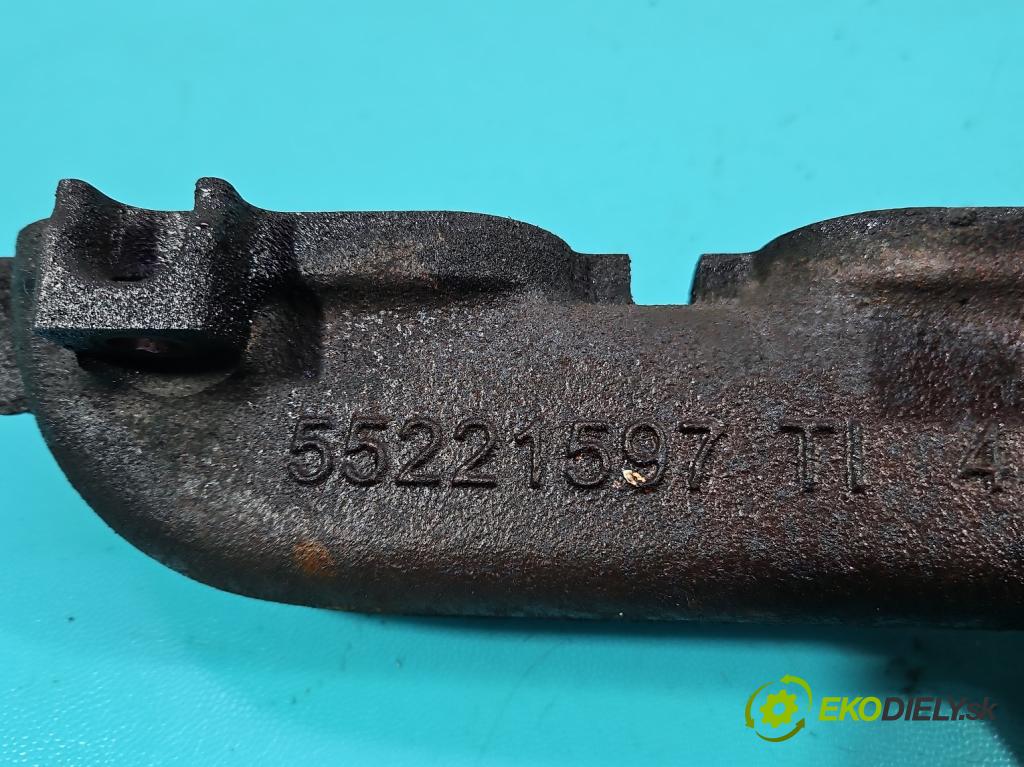 Fiat Freemont 2.0 jtd 170 hp manual 125 kW 1956 cm3 5- potrubí výfuk 55221597 (Výfukové potrubí)