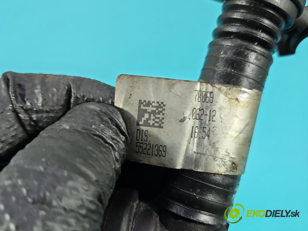 Fiat Freemont 2.0 jtd 170 HP manual 125 kW 1956 cm3 5- rúrka systému chladenia 55221369