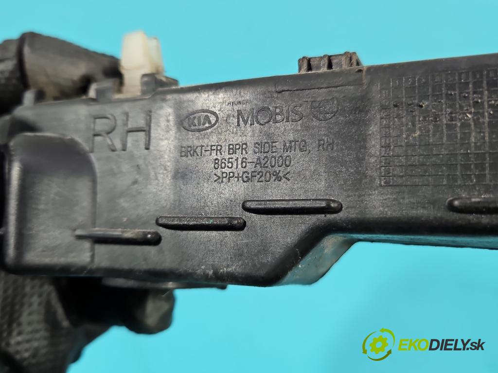 Kia Ceed II 2012-2018 1.6 crdi 128 HP manual 94 kW 1582 cm3 5- Boty: nárazník predné pravý 86516-A2000