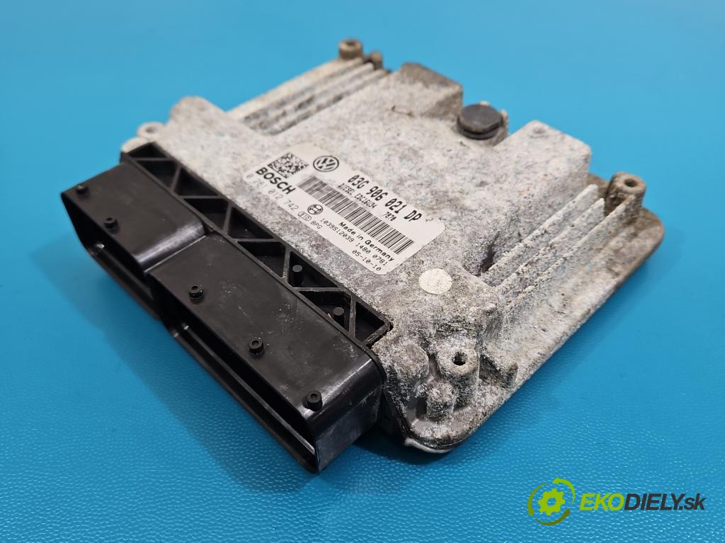 Vw Passat B6 2005-2010 1.9 tdi 105 hp manual 77 kW 1896 cm3 4- řídící jednotka motoru 03G906021DP