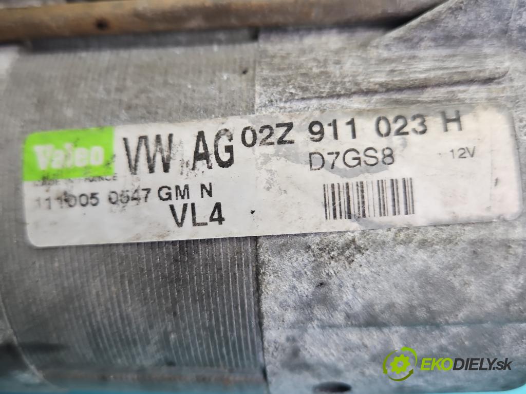 Vw Passat B6 2005-2010 1.9 tdi 105 HP manual 77 kW 1896 cm3 4- štartér D7GS8 (Štartér)