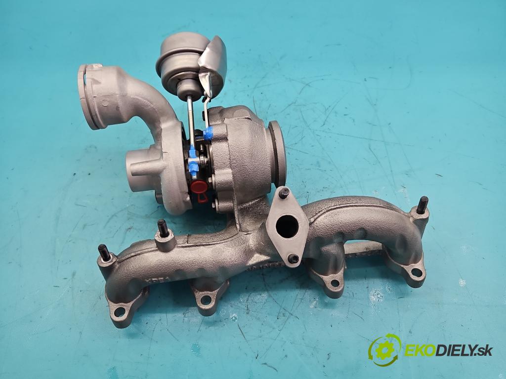 Vw Passat B6 2005-2010 1.9 tdi 105 HP manual 77 kW 1896 cm3 4- turbodúchadlo, turbo repasovaná BV39A-0022