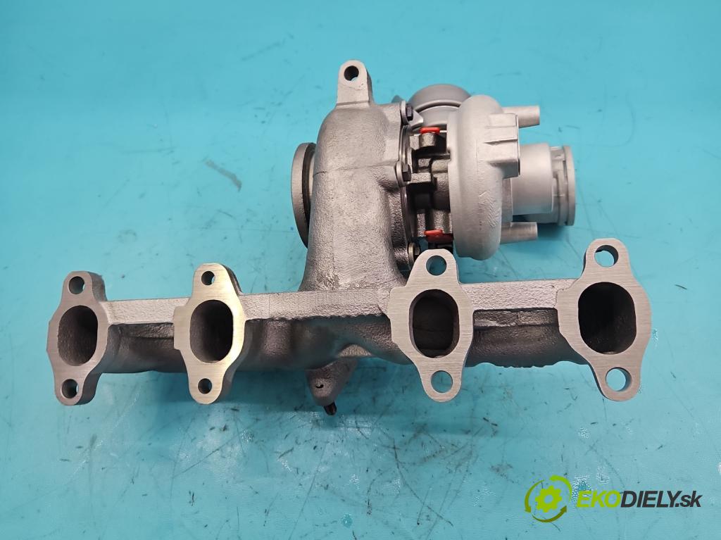 Vw Passat B6 2005-2010 1.9 tdi 105 HP manual 77 kW 1896 cm3 4- turbodúchadlo, turbo repasovaná BV39A-0022