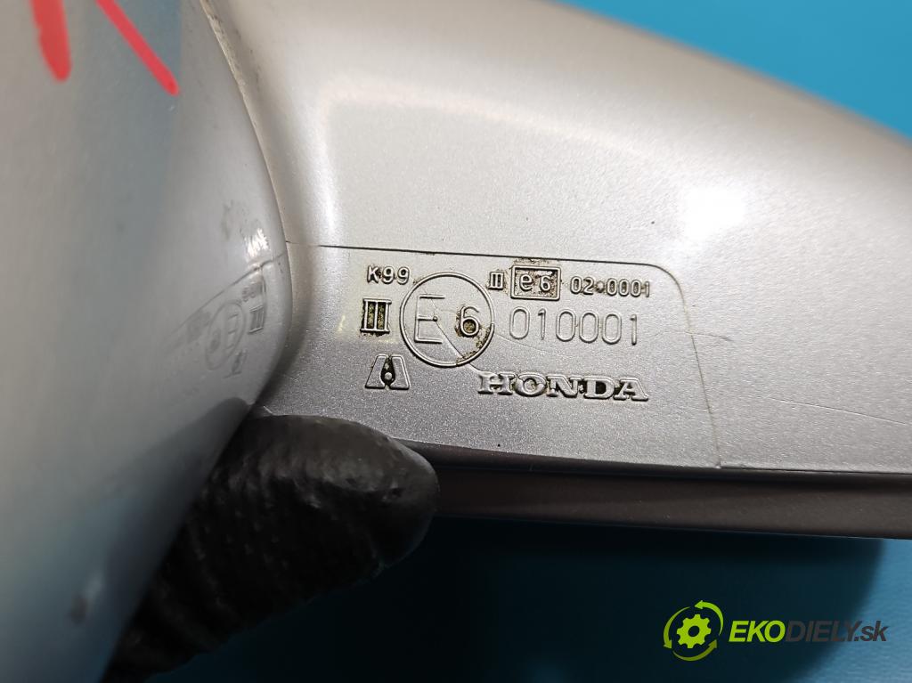 Honda Stream 2.0 16V 156 HP manual 115 kW 1998 cm3 5- zrkadlo ľavé  (Kľučka dverí ostatné)