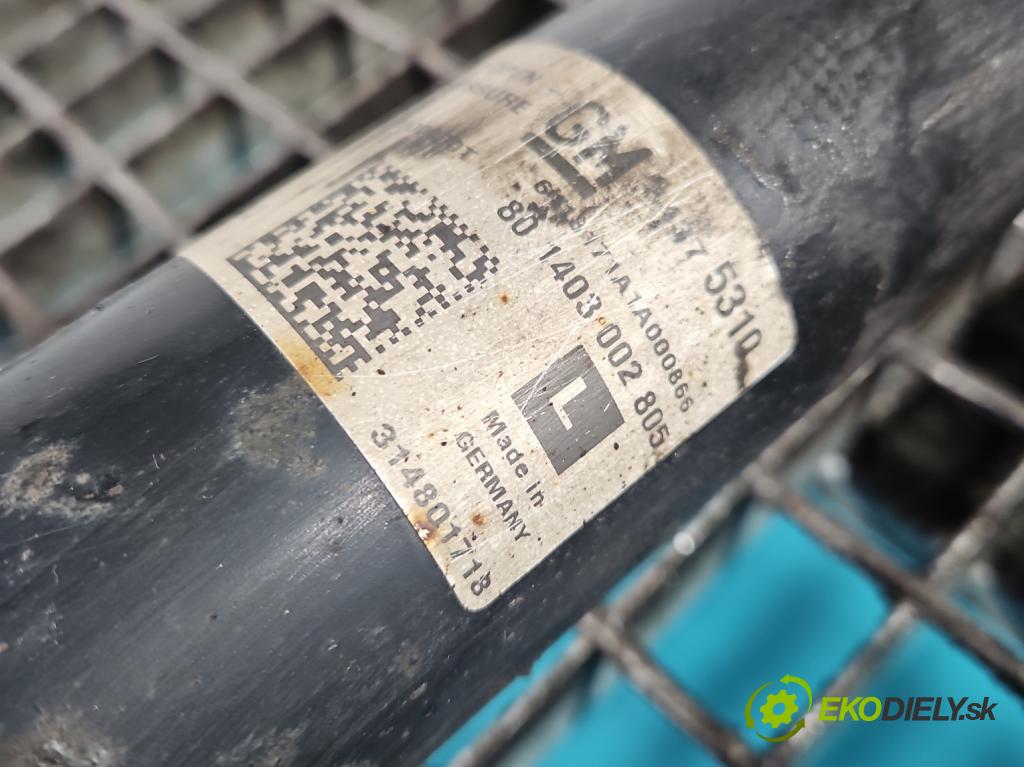 Opel Insignia B 2017-2022 2.0 T 260 hp automatic 191 kW 1998 cm3 5- tlumič zadní levý 314801718 (Klika dveří ostatní)