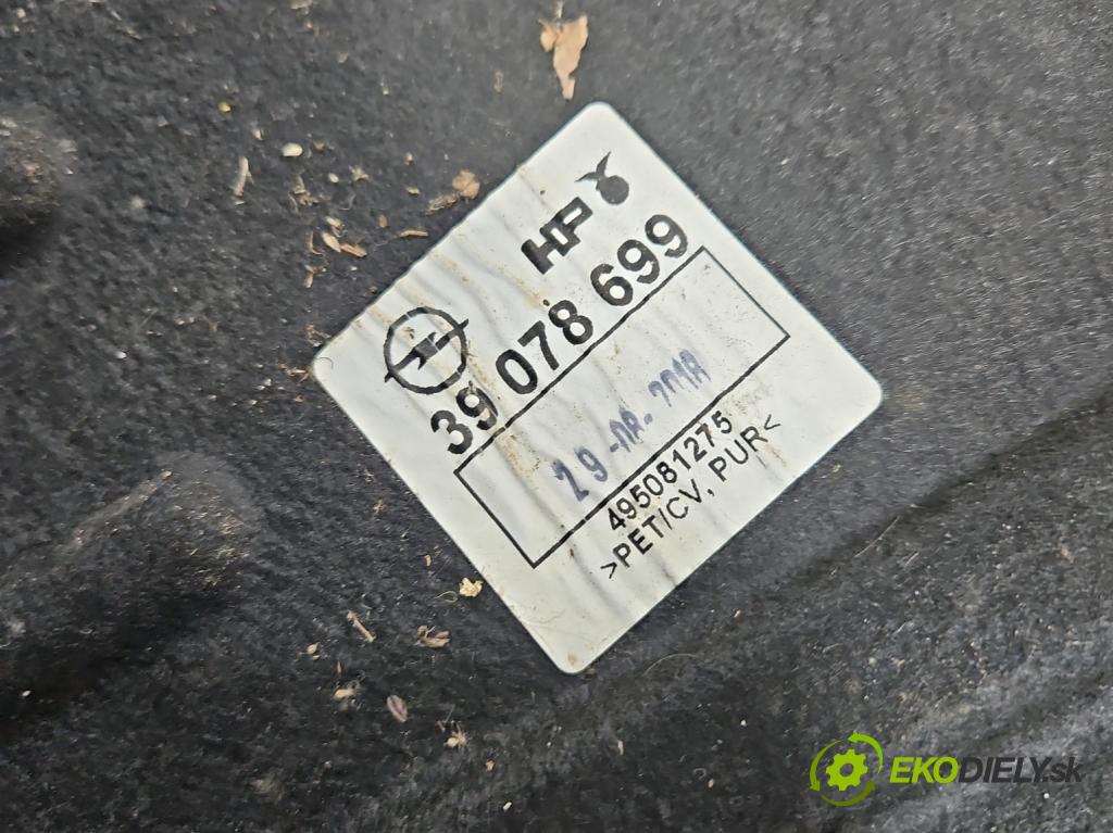 Opel Insignia B 2017-2022 2.0 T 260 HP automatic 191 kW 1998 cm3 5- Zvuková izolácia ostatné 39078699