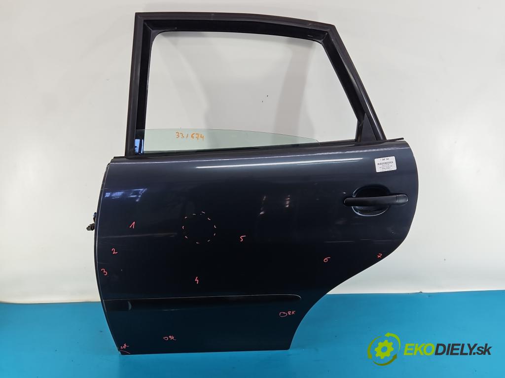 Seat Cordoba II 6L 2002-2008 1.9 sdi 64 hp manual 47 kW 1896 cm3 4- dveře zadní levé  (Klika dveří ostatní)