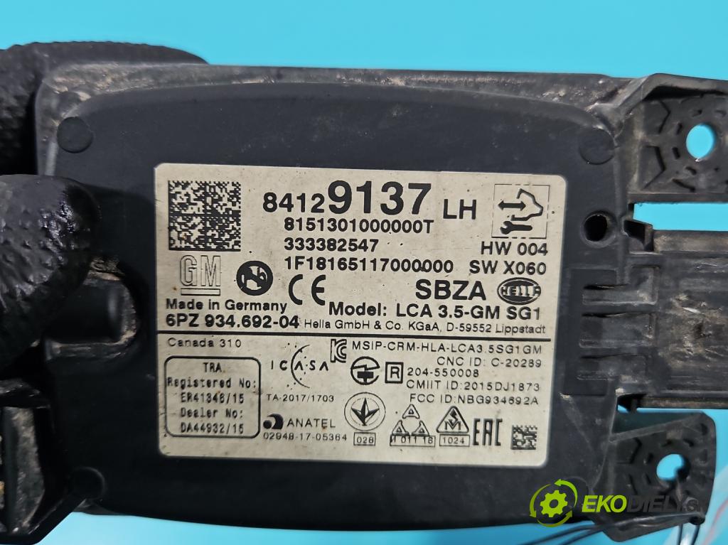 Opel Insignia B 2017-2022 2.0 T 260 HP automatic 191 kW 1998 cm3 5- riadiaca jednotka ostatné 84129137LH