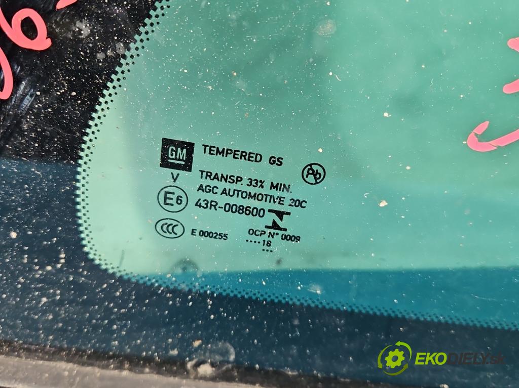 Opel Insignia B 2017-2022 2.0 T 260 HP automatic 191 kW 1998 cm3 5- sklo zadné pravé