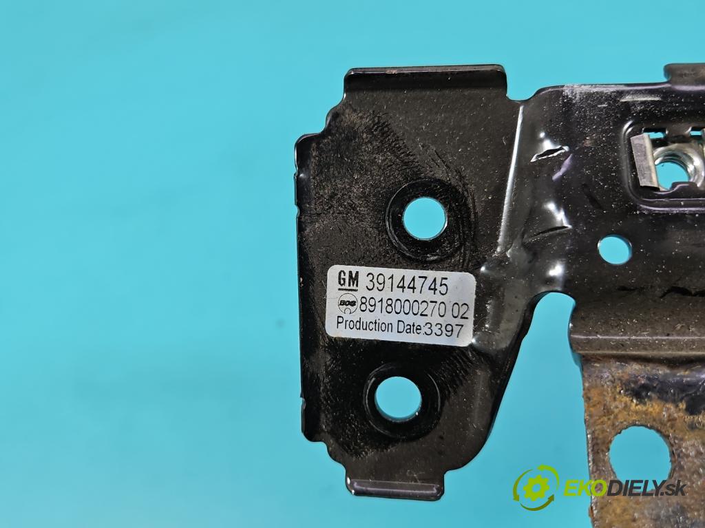 Opel Insignia B 2017-2022 2.0 T 260 HP automatic 191 kW 1998 cm3 5- Upevnenie: 39144745