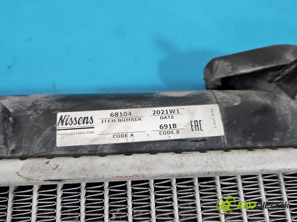 Honda Stream 2.0 16V 156 HP manual 115 kW 1998 cm3 5- chladič voda:  (Chladič vody)