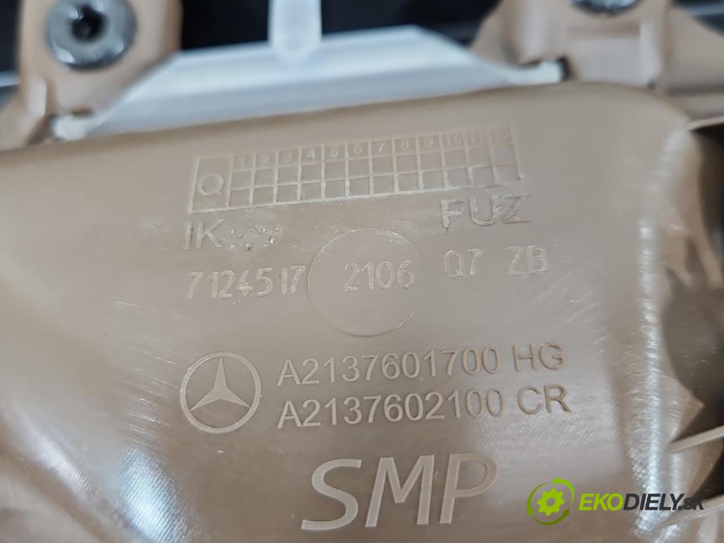 Mercedes E W213 2016-2023 2.0 CDI 194KM automatic 143 kW 1950 cm3 4- Tapacír: dveře zadní levé A2137601700